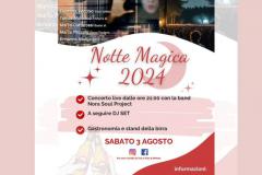 Notte magica a Tosi - sabato 3 agosto