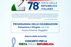 Festa della Repubblica, Reggello - domenica 2 giugno