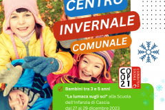 Centro invernale all'asilo di Cascia 2023