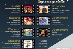 Cinema sotto le stelle 2022