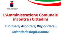 Calendario incontri con i cittadini 2022